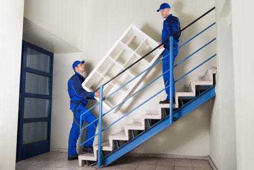 House movers assisting with a Barking home relocation
