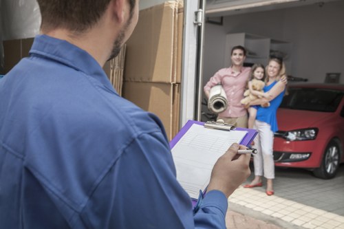 Booking and quotation details for a man with van service
