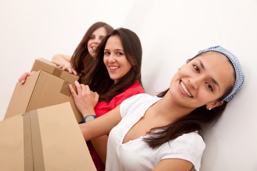 Commercial office removal support in Barking