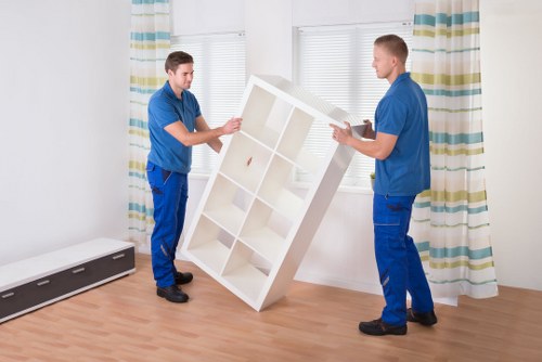 Business and home moving support with a van in Barking